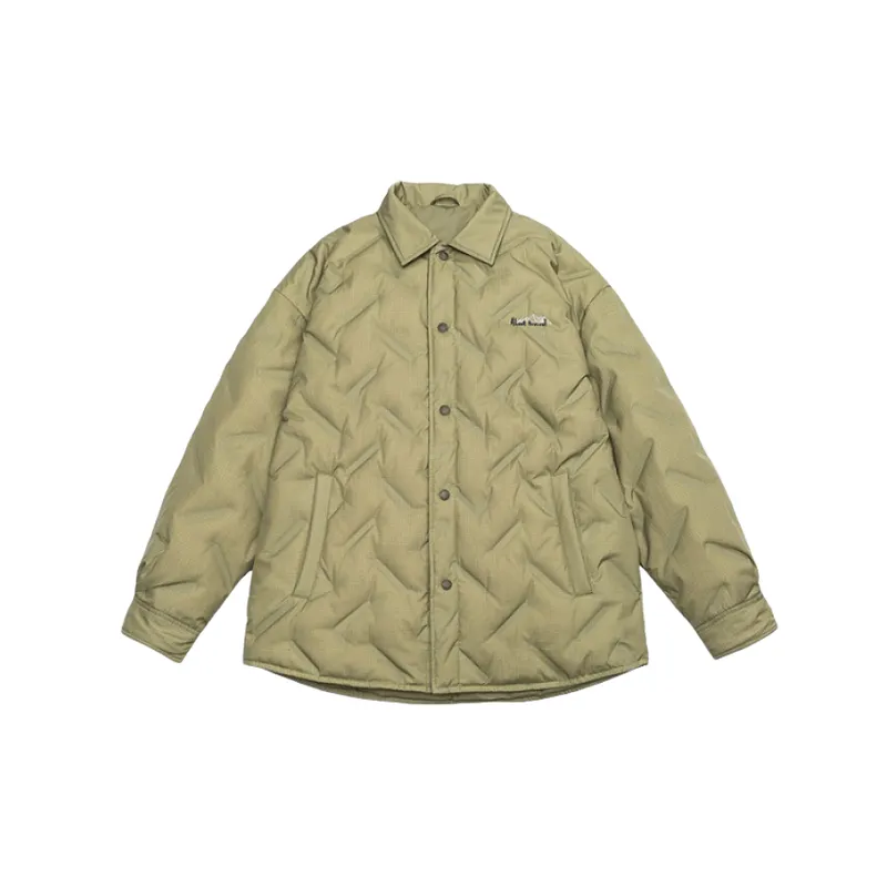 Casual Simple White Duck Down Jacket-0