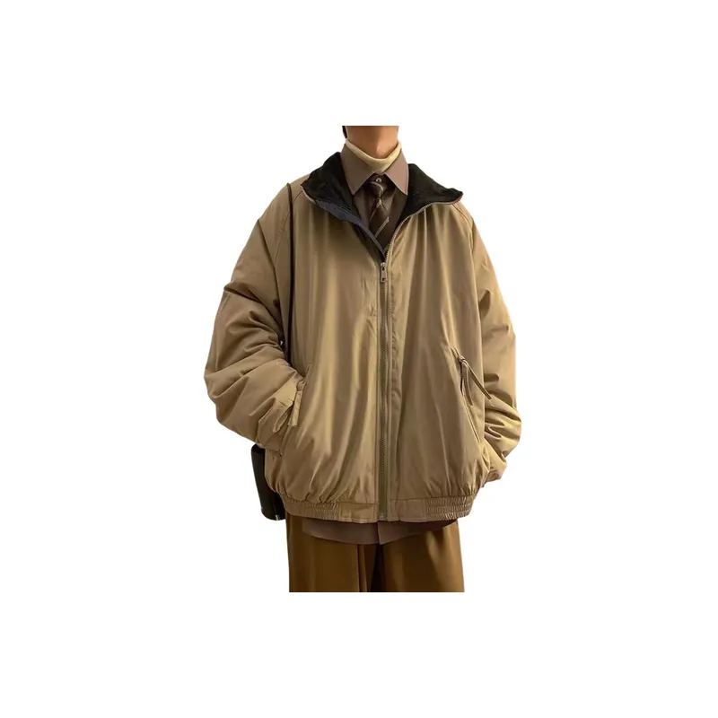 Retro Fashionable Quilted Jacket-3