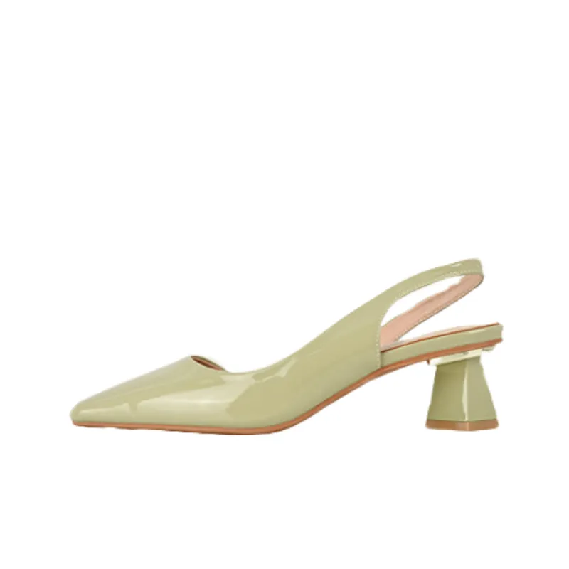 Retro Lace Up High Heels-5