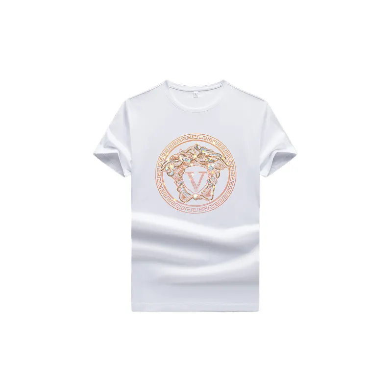 Casual Plain Ice Silk T Shirt