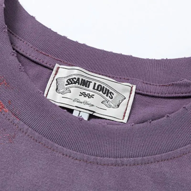 Casual Loose 100% Cotton T Shirt-4