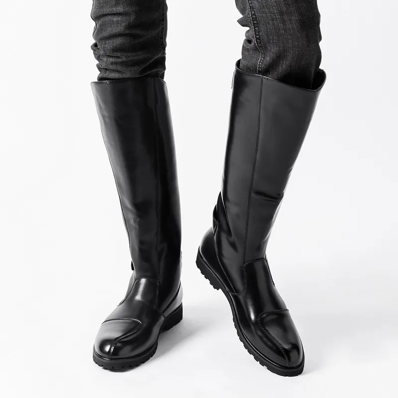 Casual Retro Knee High Boots-4