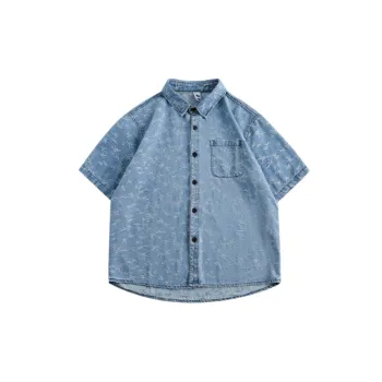 Casual Versatile Loose Trendy Denim Shirt