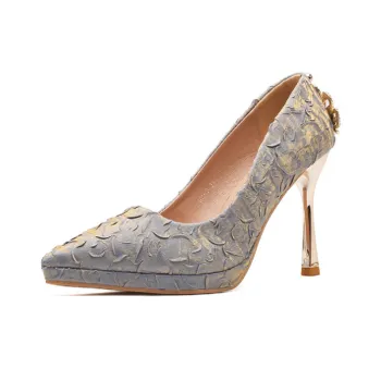 Elegant Rhinestone High Heels