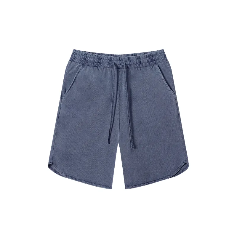 Sporty Loose Cotton Casual Shorts-0