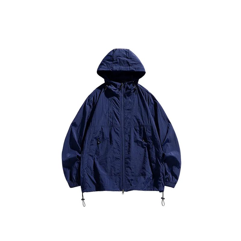 Fashionable Simple Nylon Outdoor Jacket-6