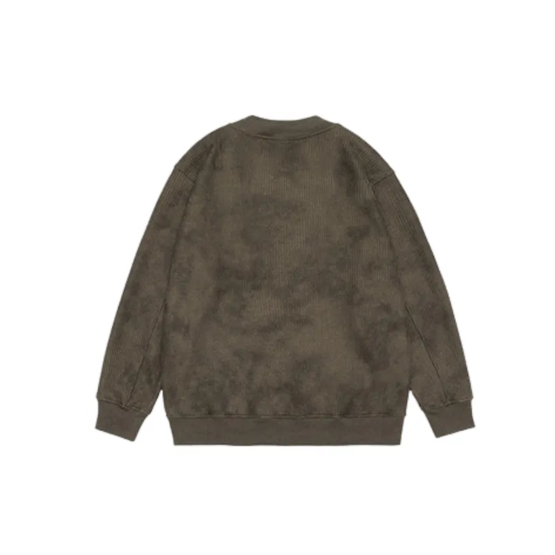 Casual Plain Polyester Sweatshirt-5