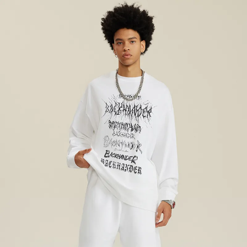 Fashionable Loose 100% Cotton T Shirt-2