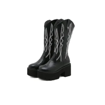 Elegant Simple Knee High Boots