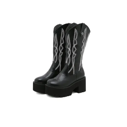 Elegant Simple Knee High Boots