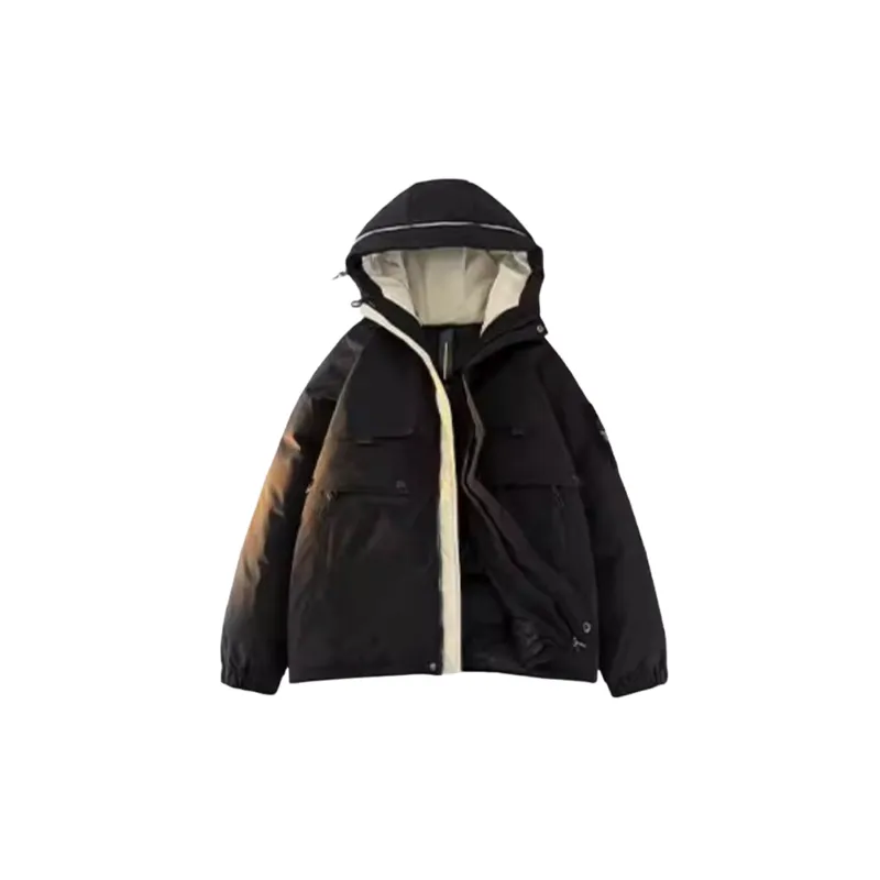 Loose Warming White Duck Down Jacket-0
