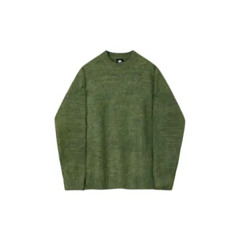 Loose Casual Acrylic Fibres Sweater