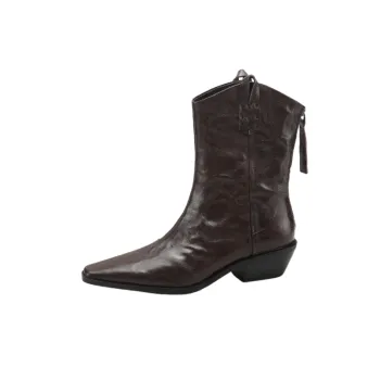 Simple Plain Ankle Boots