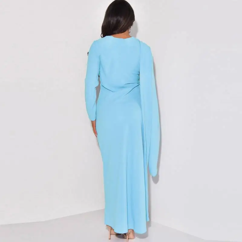 Loose Casual Polyester Dress Women-3