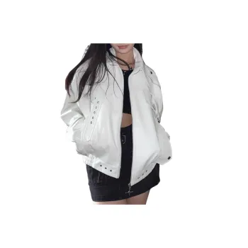 Loose Casual Leather Jacket
