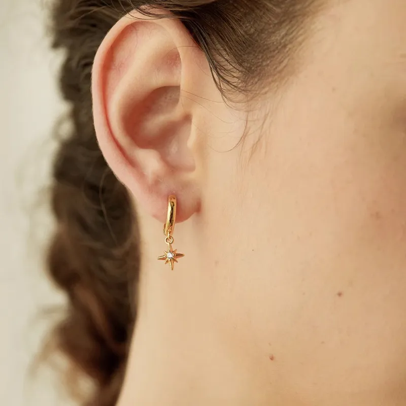 Elegant Star Geometric Earring-1