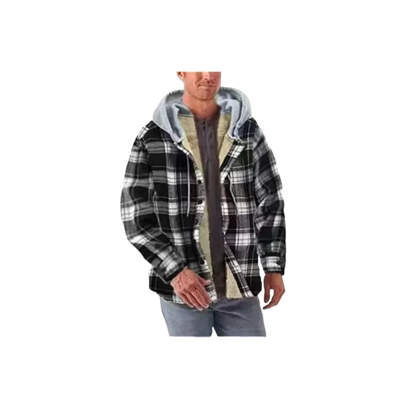 Simple Basics Flannel Jacket-3