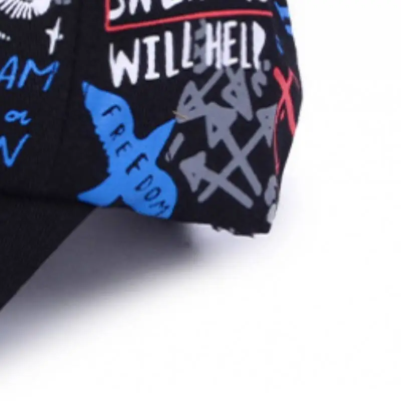 Retro Denim Peaked Cap-3