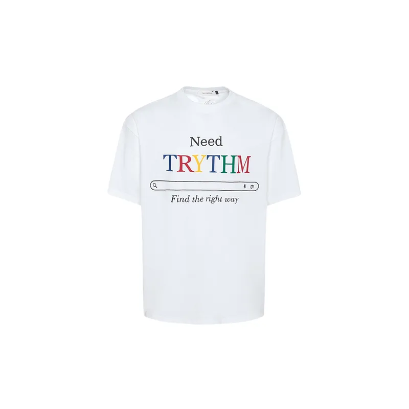 Retro Print Distressed Short Sleeve T Shirt-2