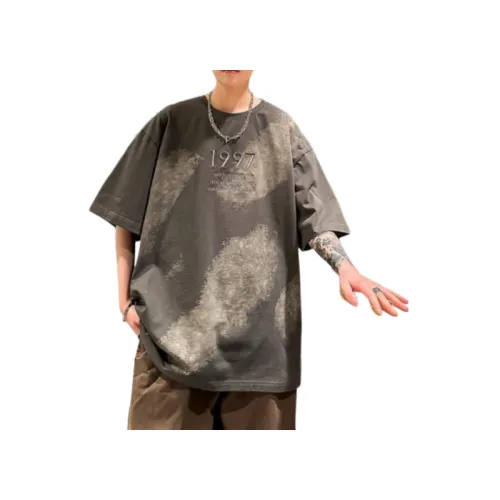 Oversize Hiphop Five-Quarter Sleeve T-Shirt