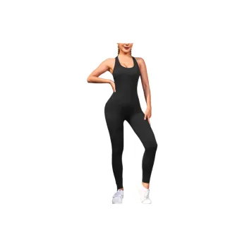 Sports Casual Blended Synthetic Fabrics Bodysuit Women