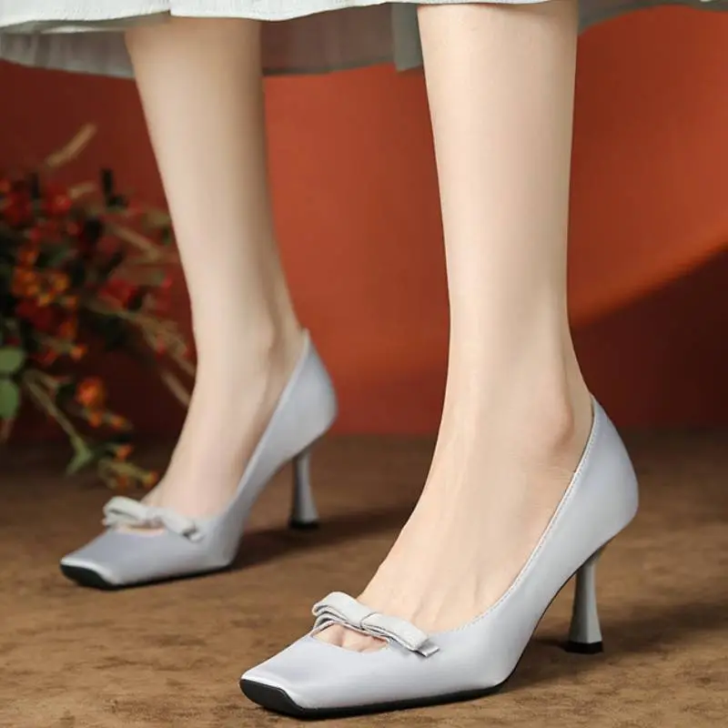 Fashionable Waterproof High Heels-5
