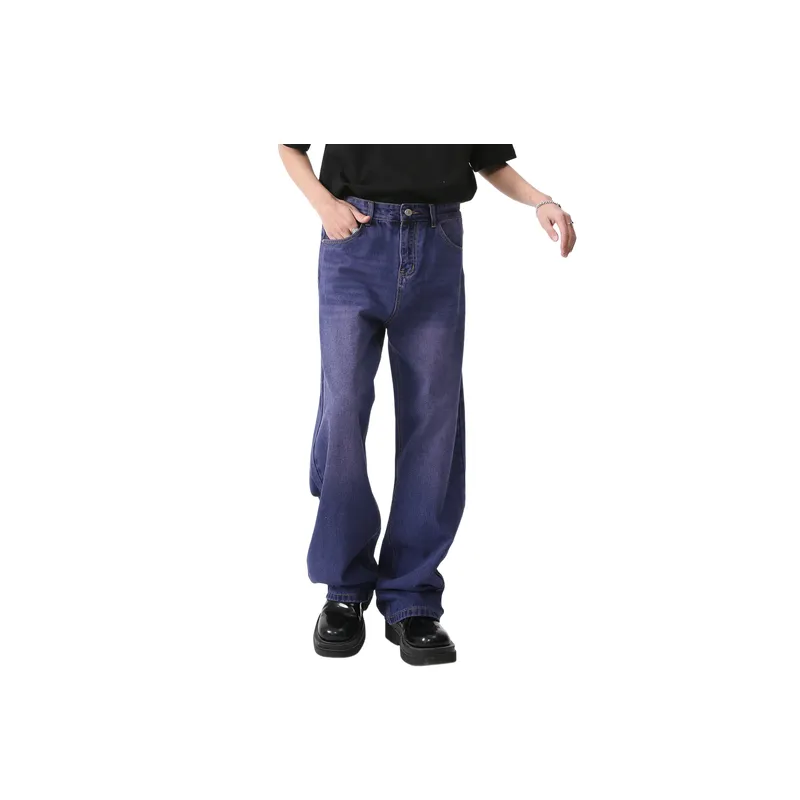 Loose Straight Leg Jeans-1