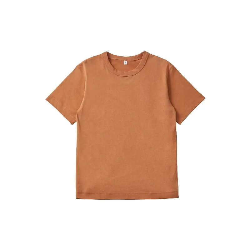 Casual Loose Cotton T Shirt-4