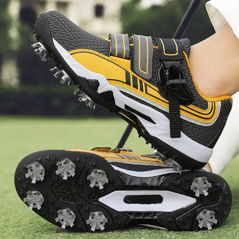 Funky Breathable Golf Shoes-5