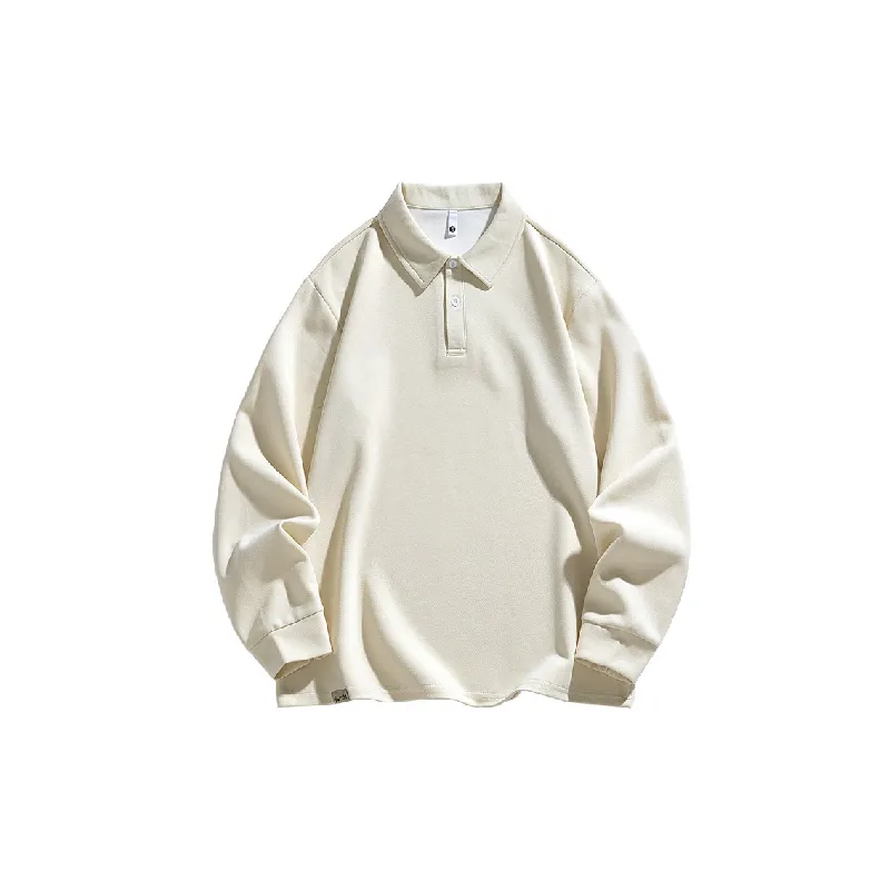 Casual Loose Pique Polo-0