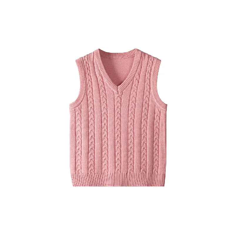 Casual Simple Cotton Vest Women-4