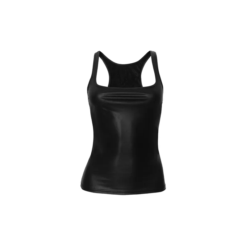 Sexy Plain Vest Women-0