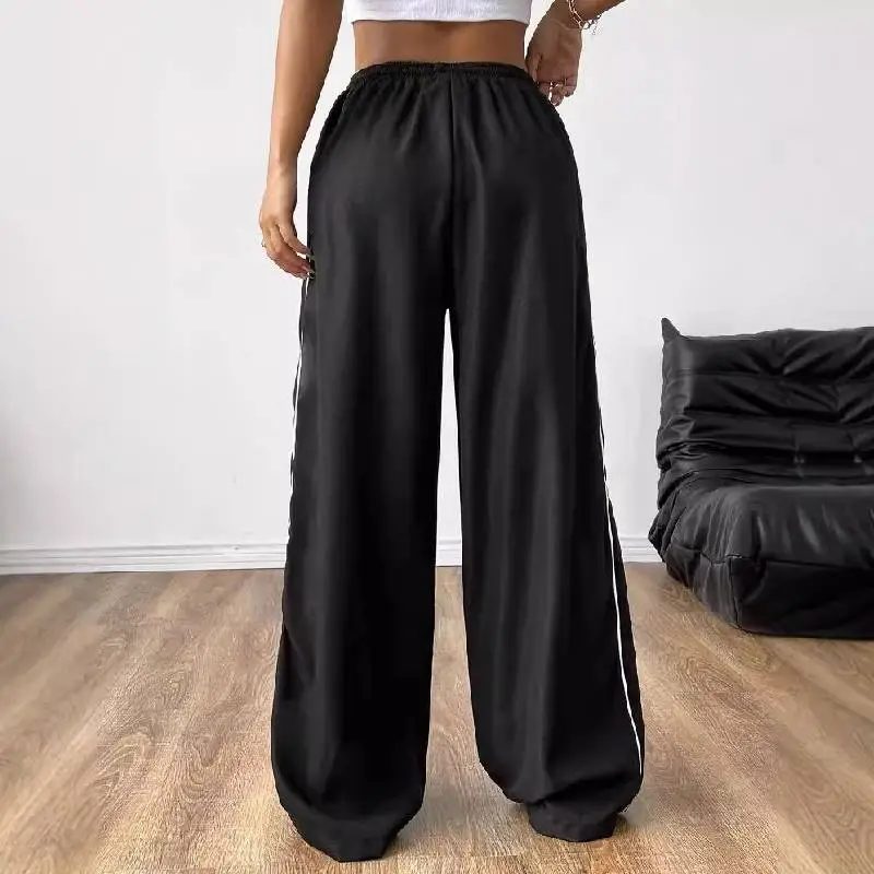 Retro Loose Casual Pants Women-1
