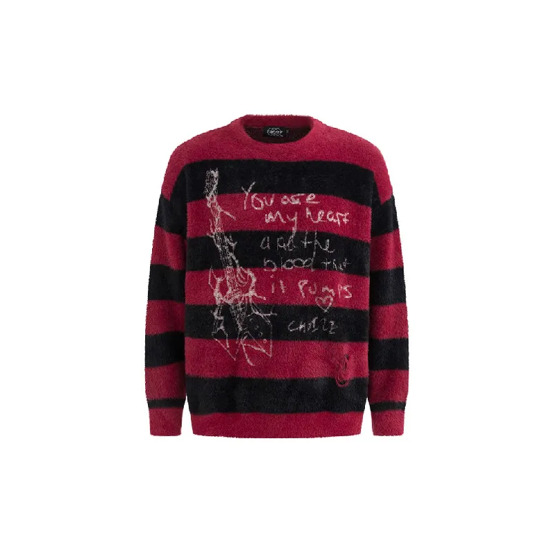 Fashionable Embroidery Cotton Sweater-4
