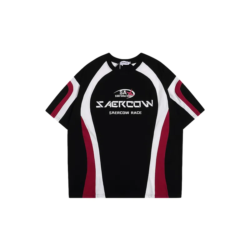 Trendy Retro Racing T Shirt