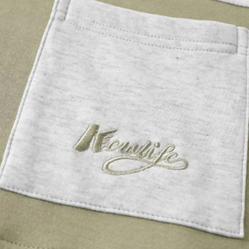 Casual Loose Cotton Blended Fabric T Shirt-8