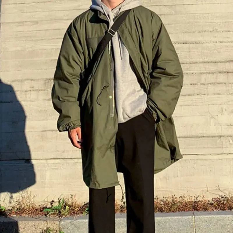 Fashionable Loose Trench Coat-3