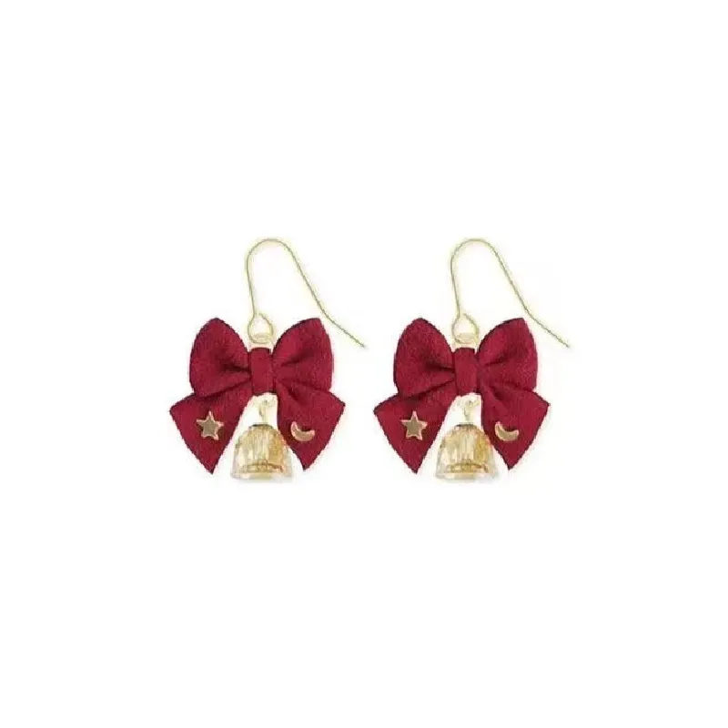 Simple Christmas Earring-2