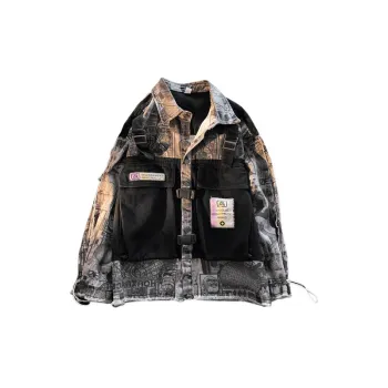 Trendy Fake Two Piece Jacket