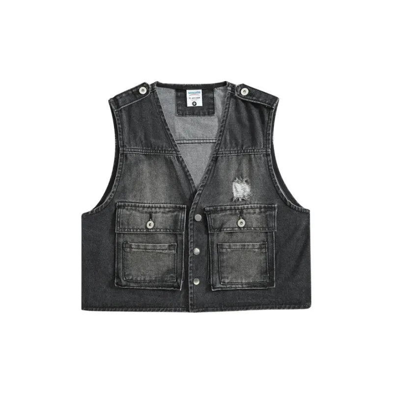 Trendy Loose Functional Work Vest-2