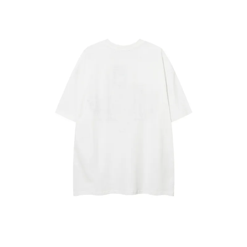 Butterfly Denim Patch T Shirt-5