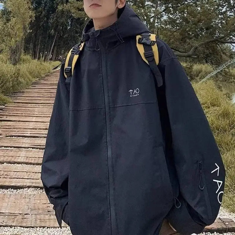 Plain Loose Jacket-4