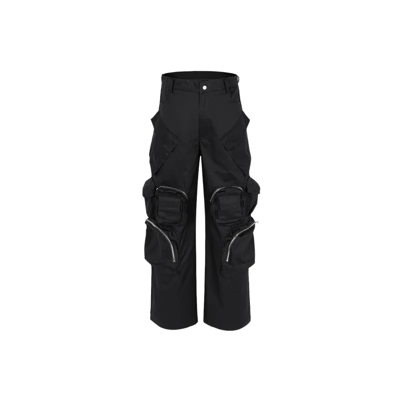 Fashionable Simple Cotton Casual Pants-0