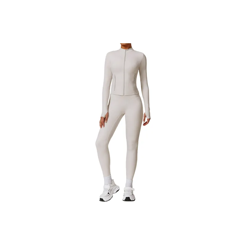 Sporty Soft Long Sleeve Fitness Kit Women-1