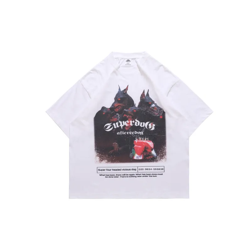 Trendy Doberman Print T Shirt-8