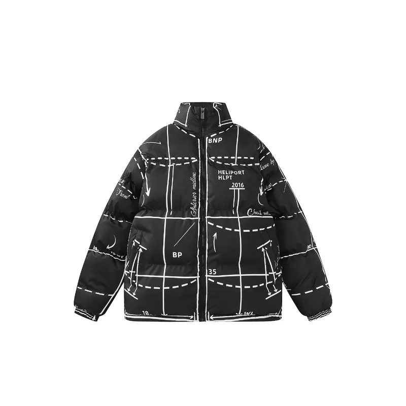 HELIPORT Apron Positioning Draft Cotton padded Jacket-0