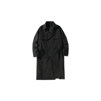 Casual Loose Blended Synthetic Fabrics Coat