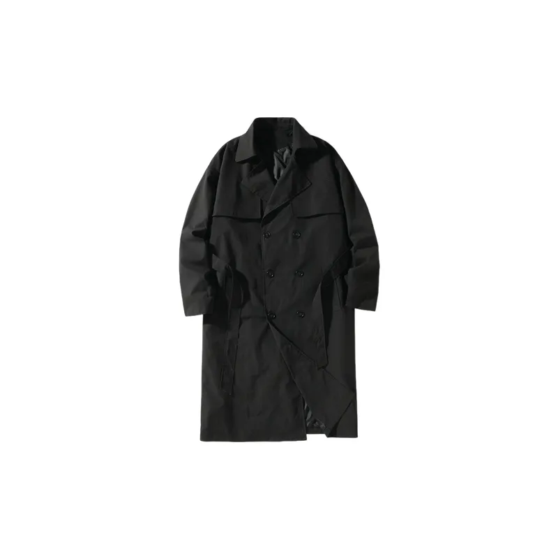 Casual Loose Blended Synthetic Fabrics Coat-2