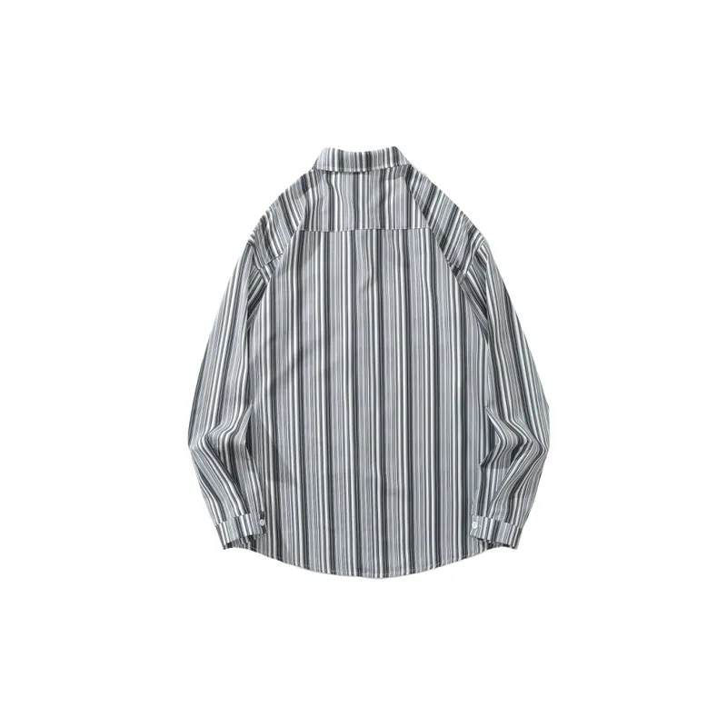 Loose Retro Cotton Shirt-7