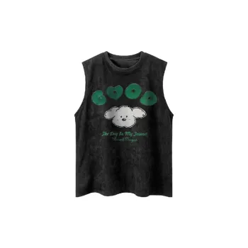 Retro Cute Cotton Vest Unisex